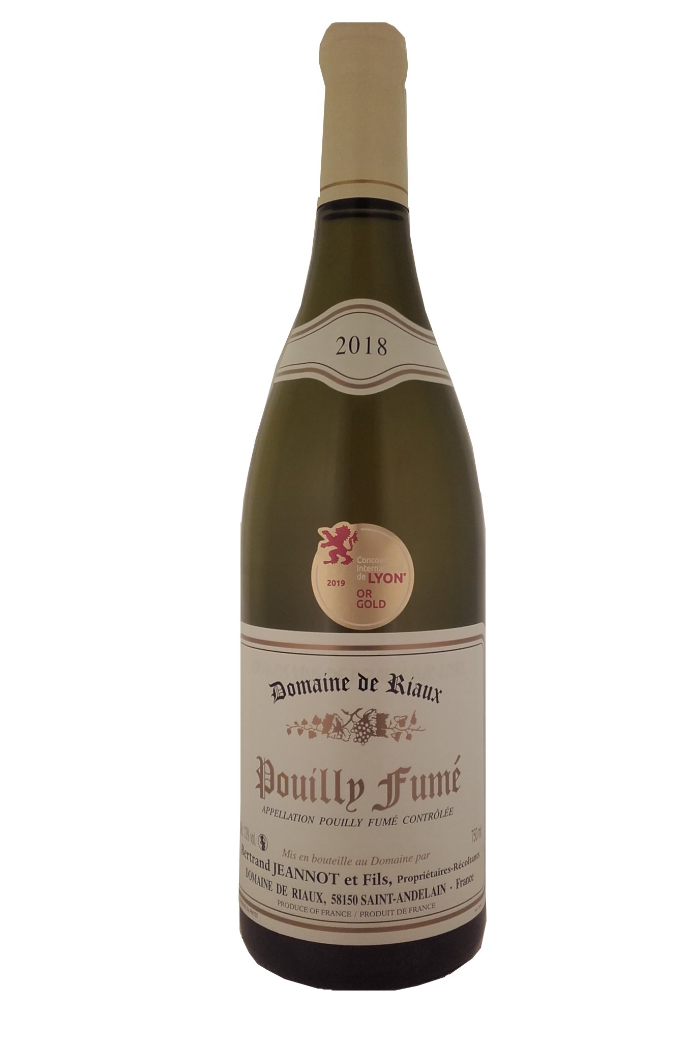 Pouilly Fumé 2019 Les services du SNOF